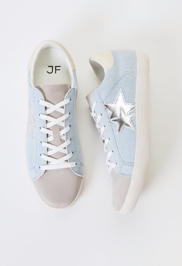 Zaylee Sneaker Light Denim Multi