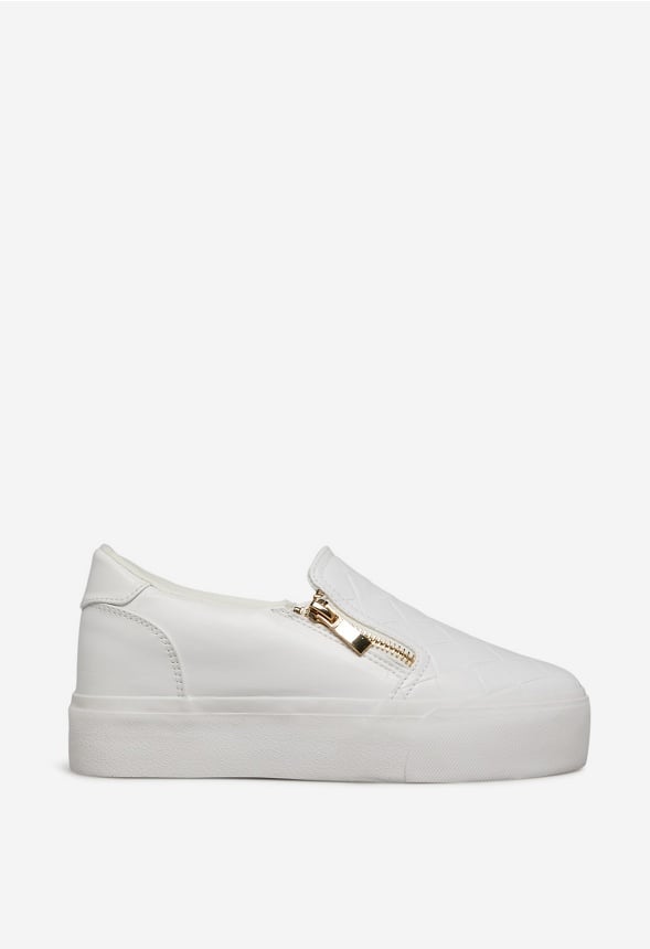 JAKALYN FLATFORM SNEAKER Bright White
