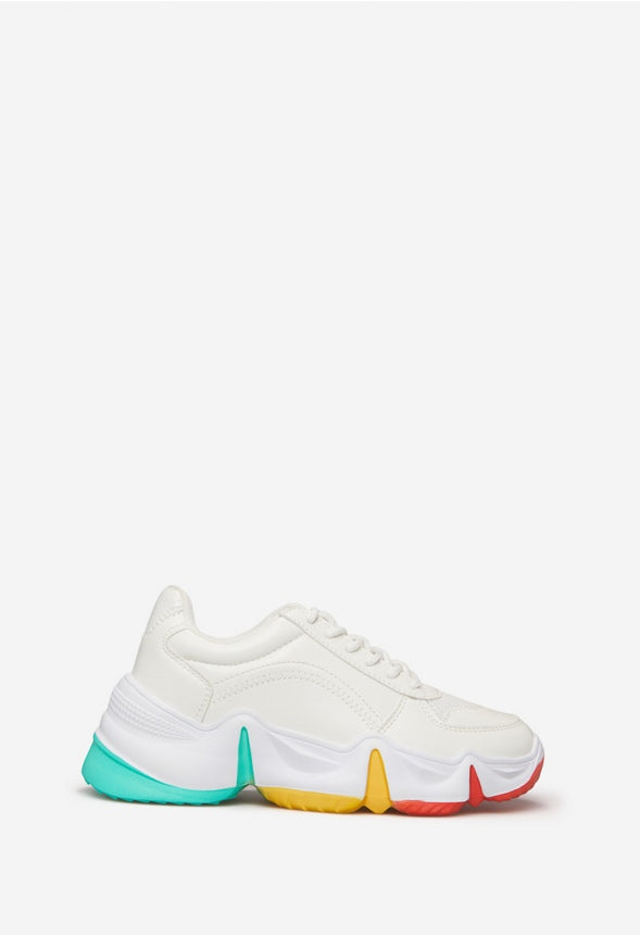 KIEYA CHUNKY SNEAKER White