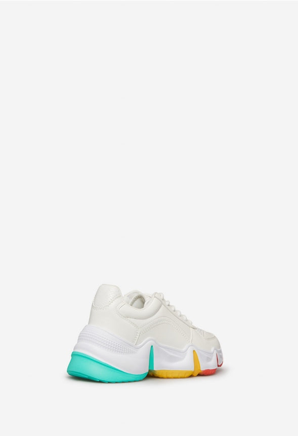 KIEYA CHUNKY SNEAKER White