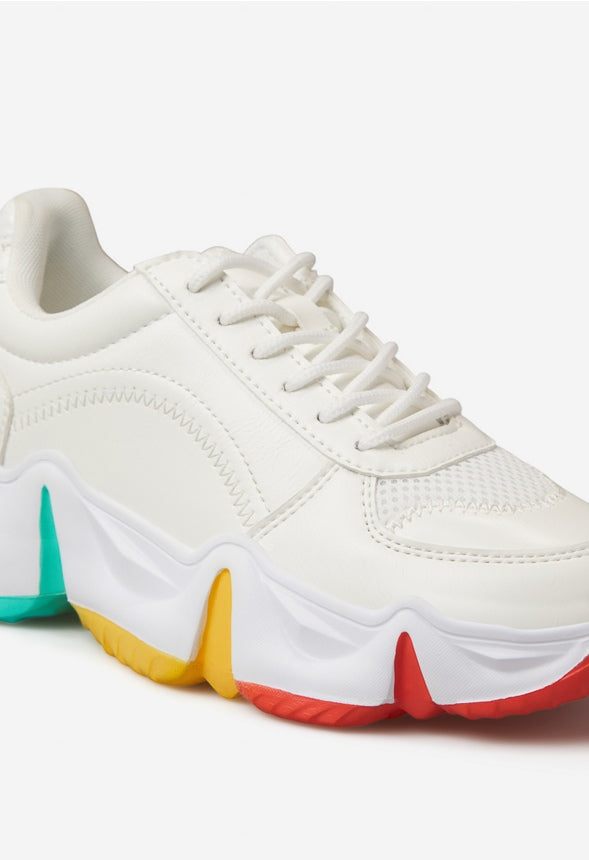 KIEYA CHUNKY SNEAKER White