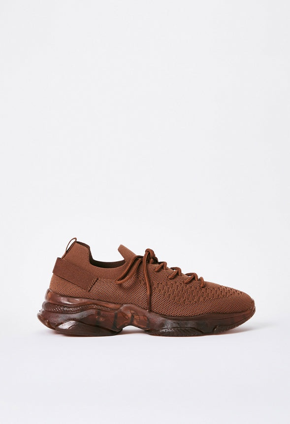Dridda Chunky Sneaker Leather Brown