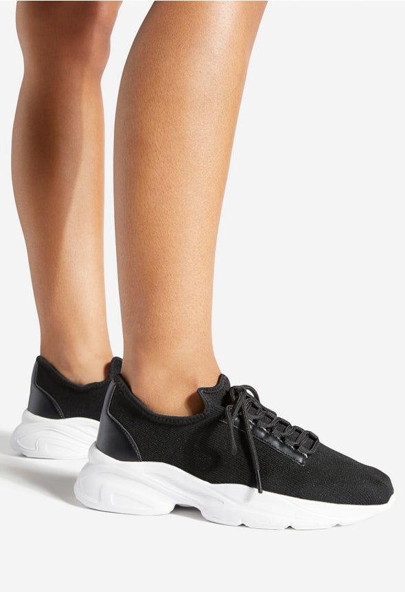 MYRTO CHUNKY SNEAKER Black Caviar