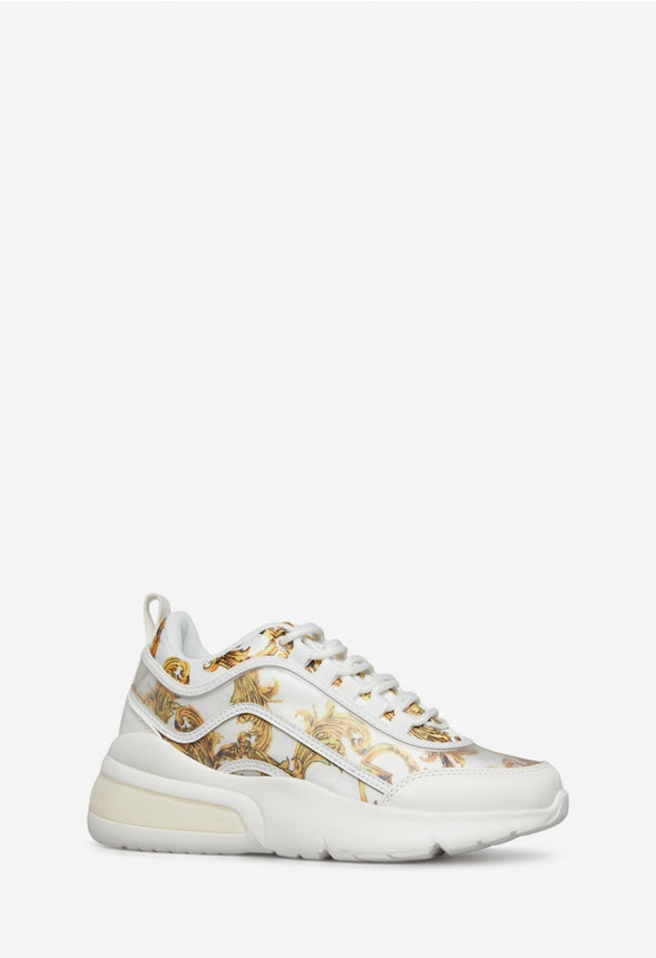 QUILLA CHUNKY SNEAKER Miami Print White