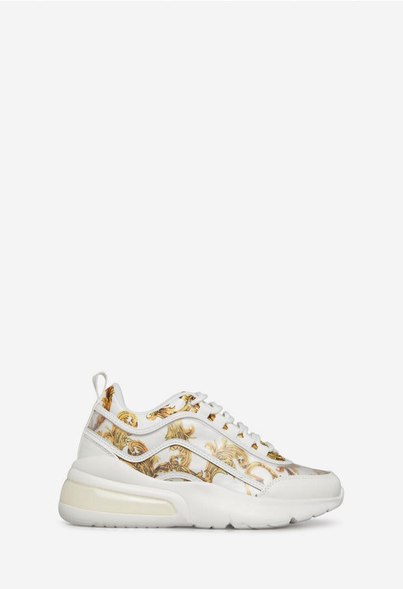 QUILLA CHUNKY SNEAKER Miami Print White