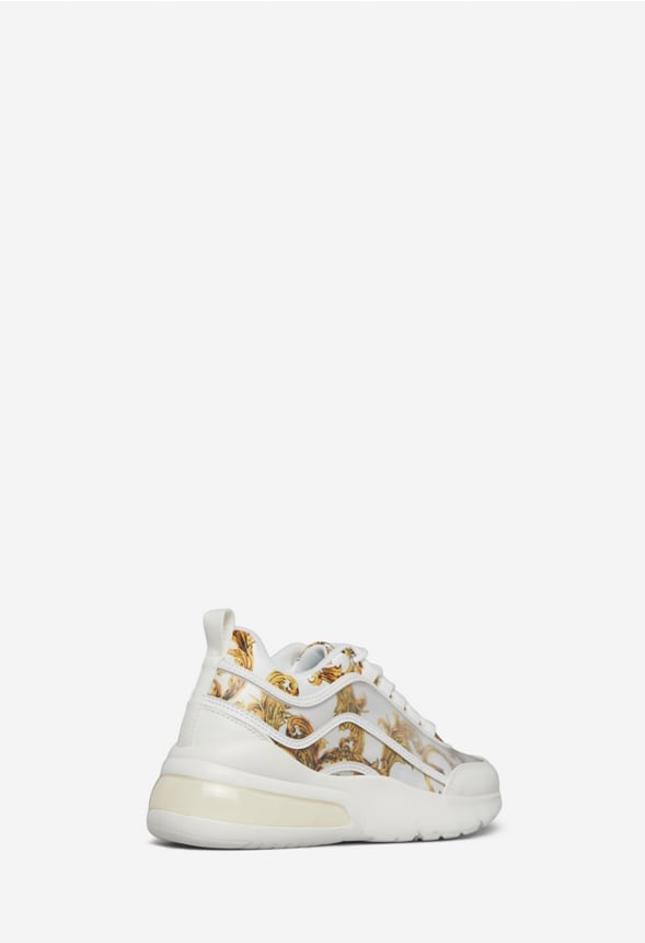 QUILLA CHUNKY SNEAKER Miami Print White