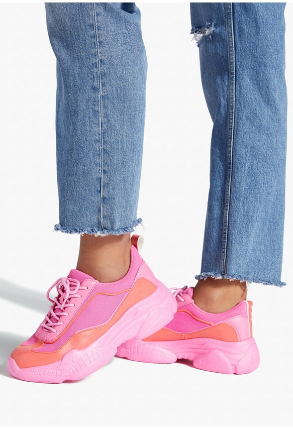 ZAYDIE CHUNKY SNEAKER Morning Glory Multi