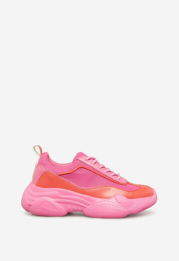 ZAYDIE CHUNKY SNEAKER Morning Glory Multi