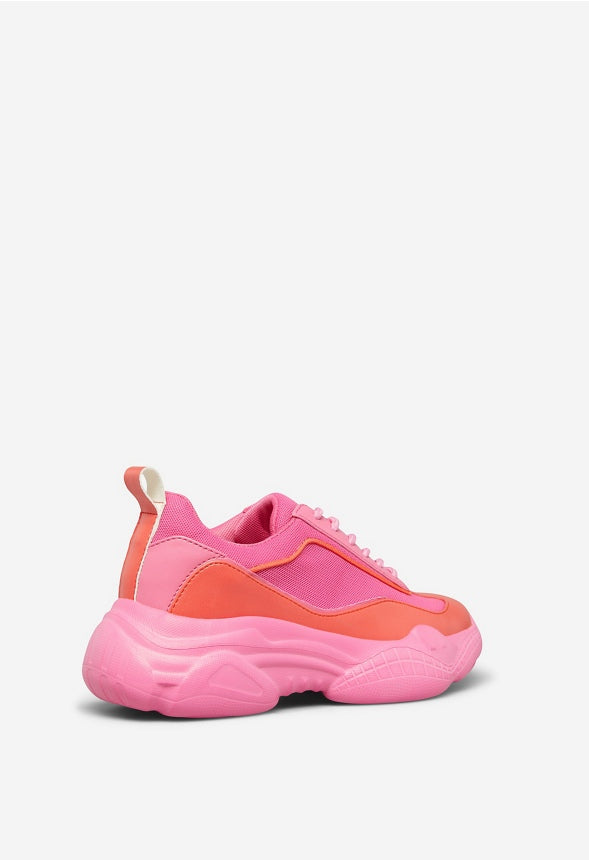 ZAYDIE CHUNKY SNEAKER Morning Glory Multi