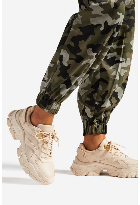 XIMENA CHUNKY SNEAKER Beige