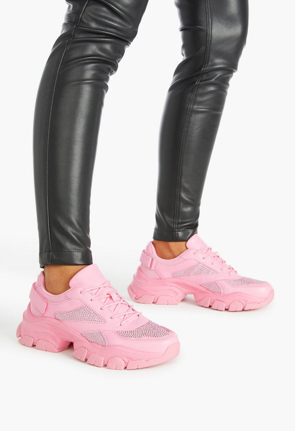 XIMENA CHUNKY SNEAKER Pink