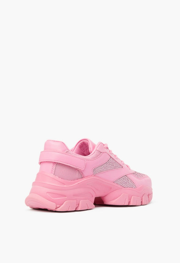 XIMENA CHUNKY SNEAKER Pink