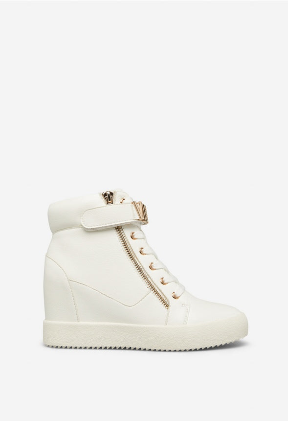 VIBES WEDGE SNEAKER Bright White