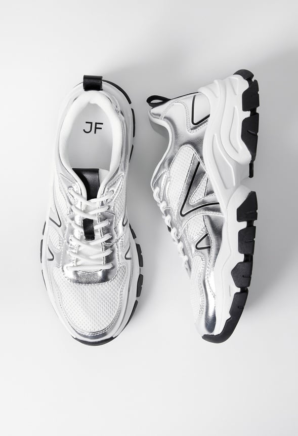 Constynce Sneaker Silver/White