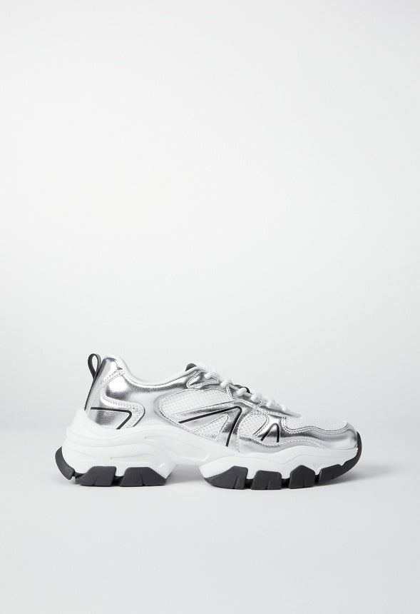 Constynce Sneaker Silver/White