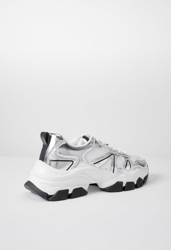 Constynce Sneaker Silver/White