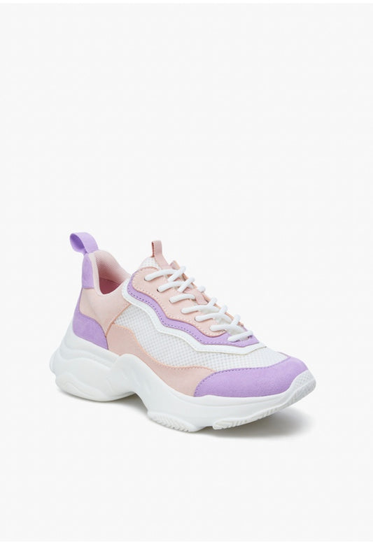 LUNA CHUNKY SNEAKER Regal Orchid/ Blush/ Bright White