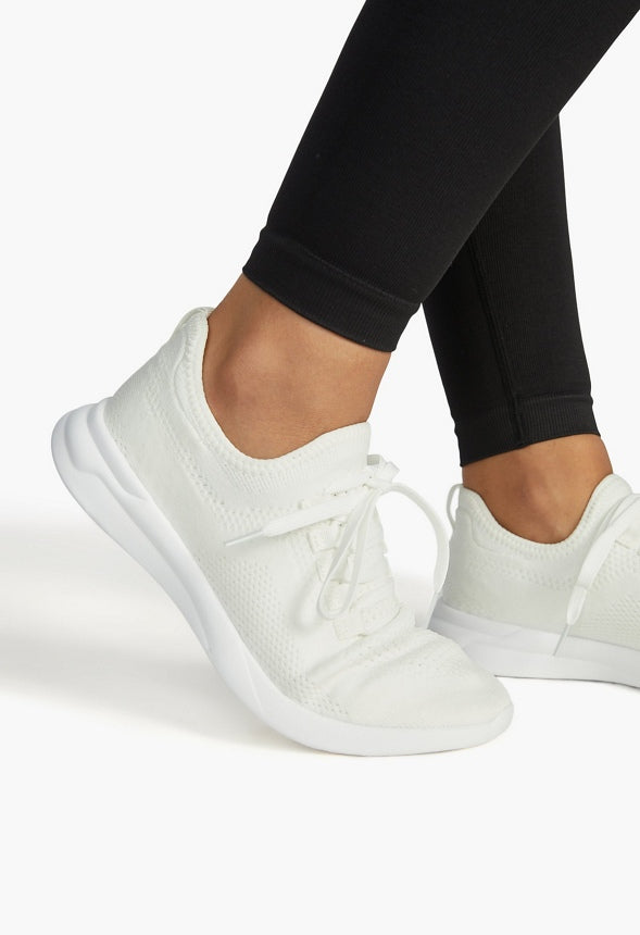 Easton Athletic Sneaker Bright White Recycled Active Knit