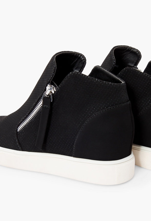 KAYDEN WEDGE SNEAKER Black