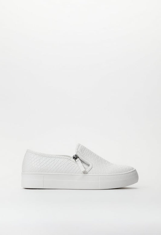 Courtney Platform Sneaker Bright White