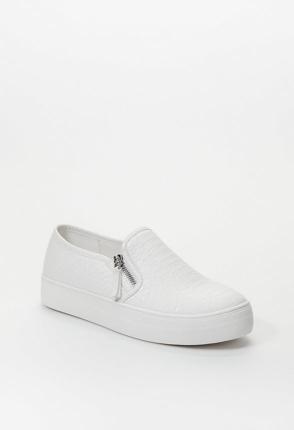 Courtney Platform Sneaker Bright White