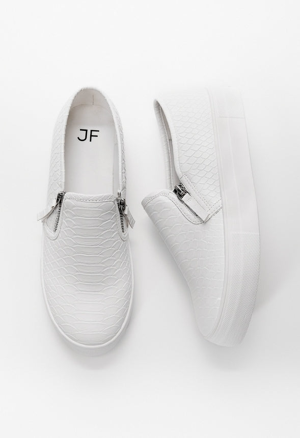 Courtney Platform Sneaker Bright White