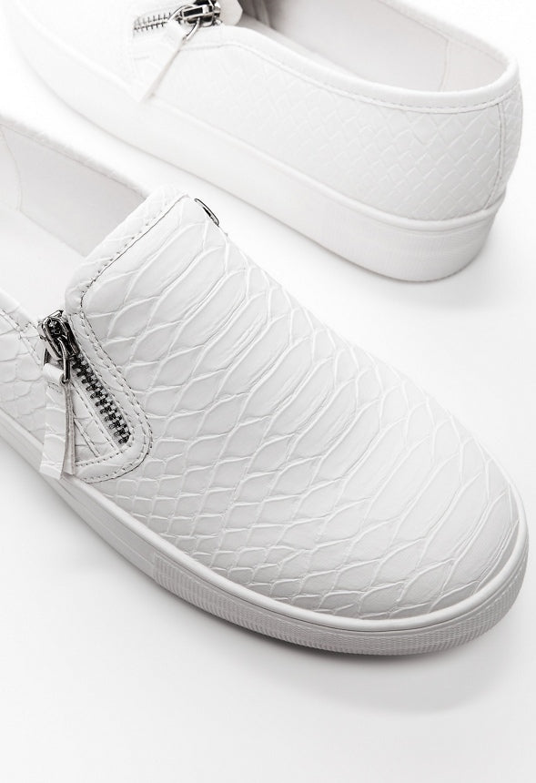 Courtney Platform Sneaker Bright White