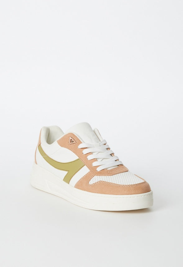 Brooklyn Court Sneaker New Nude/Bright White/Fern 