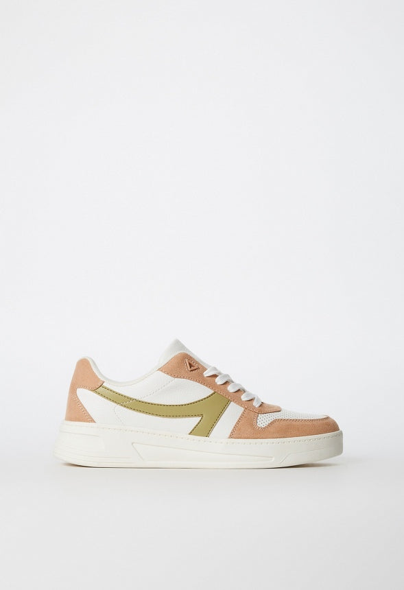 Brooklyn Court Sneaker New Nude/Bright White/Fern 