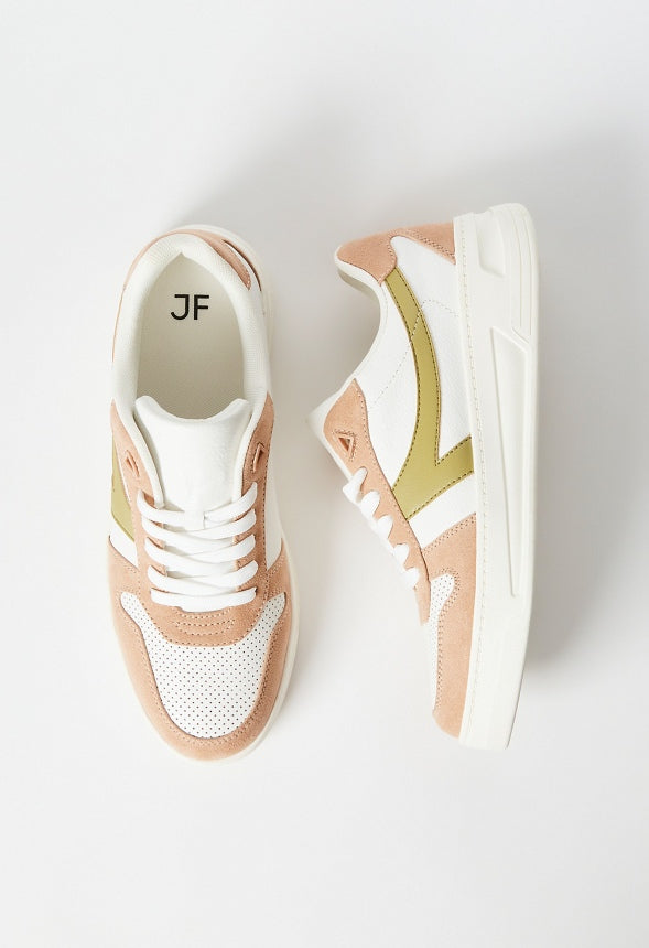 Brooklyn Court Sneaker New Nude/Bright White/Fern 