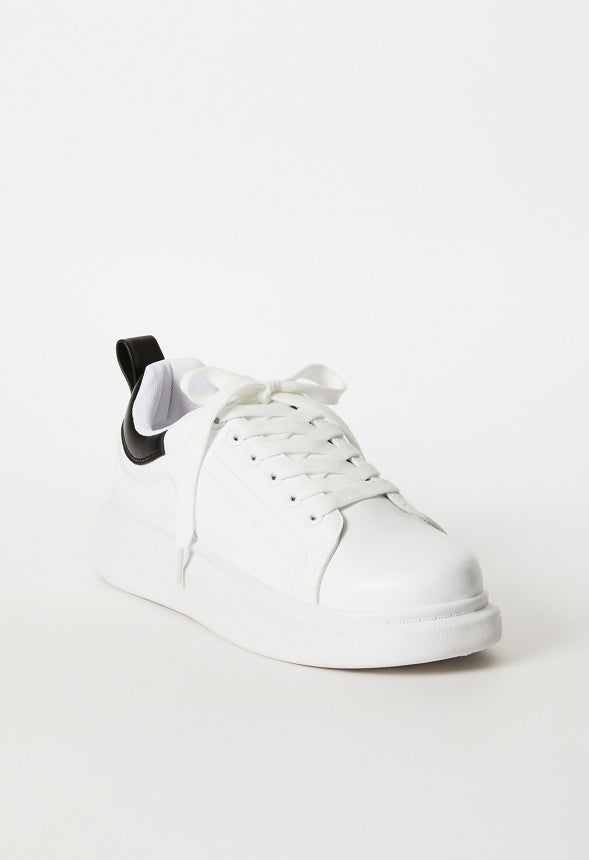 Breanne Platform Sneaker White Combo