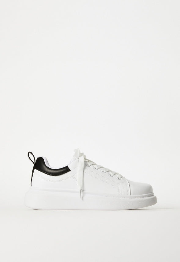 Breanne Platform Sneaker White Combo
