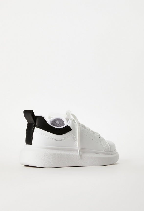 Breanne Platform Sneaker White Combo