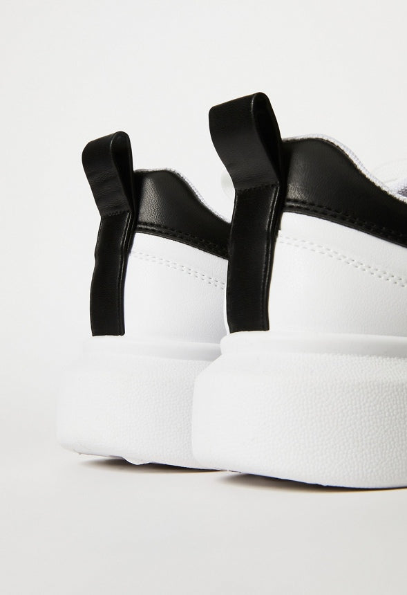 Breanne Platform Sneaker White Combo