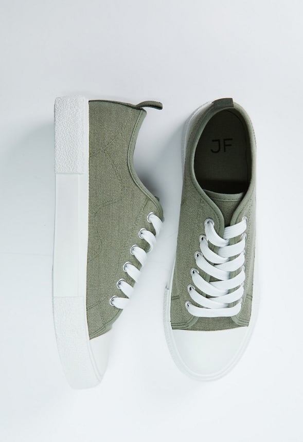 Jeymi Low Top Sneaker Seagrass Green