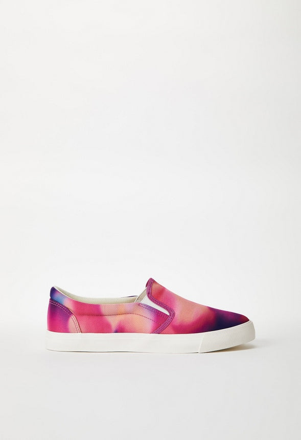 Lexy Slip-On Sneaker Watercolor Print
