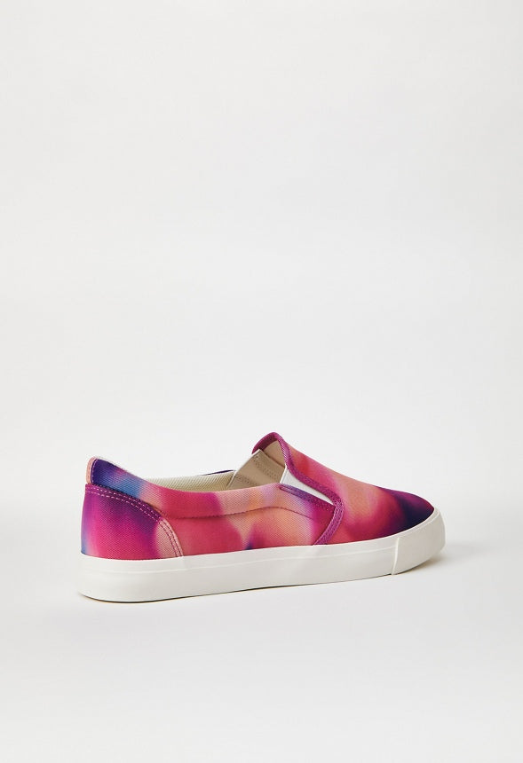Lexy Slip-On Sneaker Watercolor Print