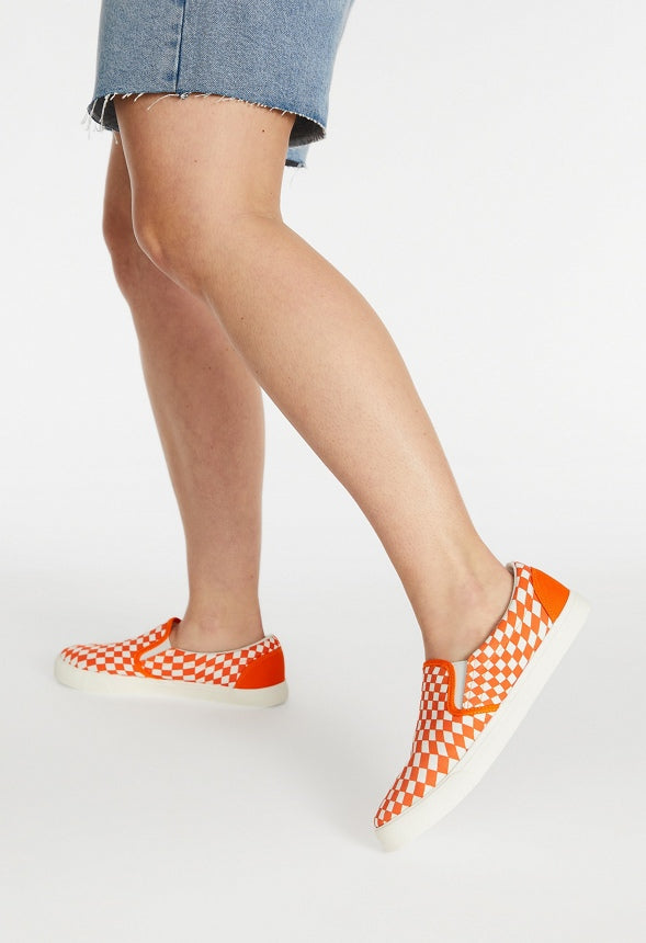 Lexy Slip-On Sneaker Mandarin Orange