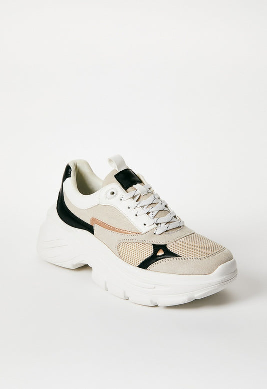 MALIA CHUNKY SNEAKER Beige Combo