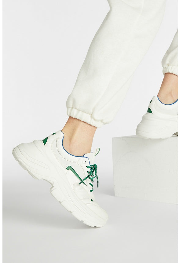 MALIA CHUNKY SNEAKER Blue/Green Combo