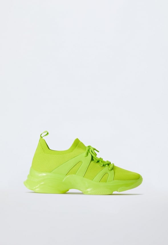 JASMYNE ATHLETIC SNEAKER Acid Lime