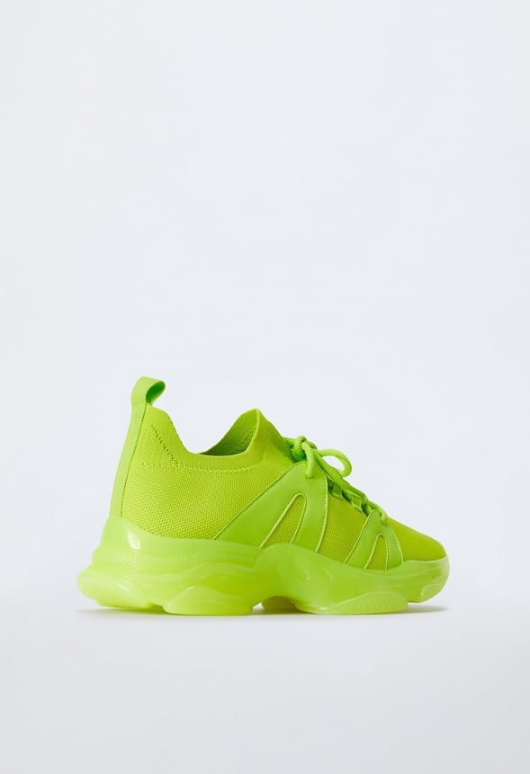 JASMYNE ATHLETIC SNEAKER Acid Lime