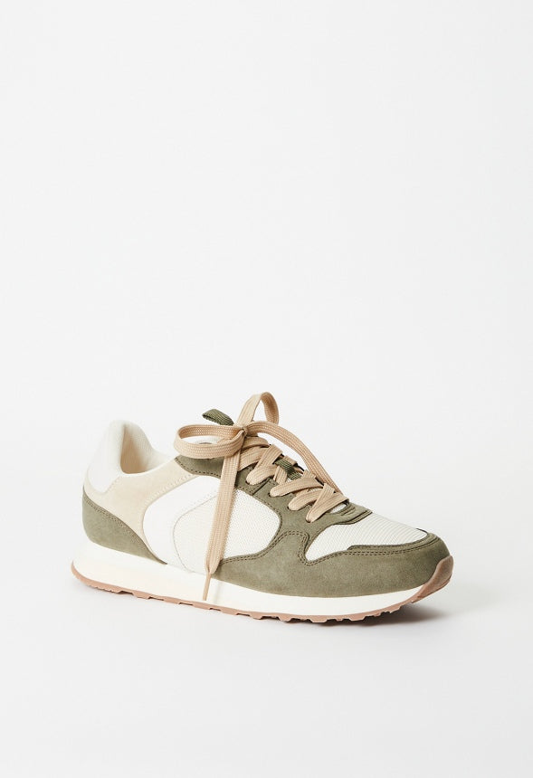 Gwen Athletic Sneaker Deep Lichen Green Multi