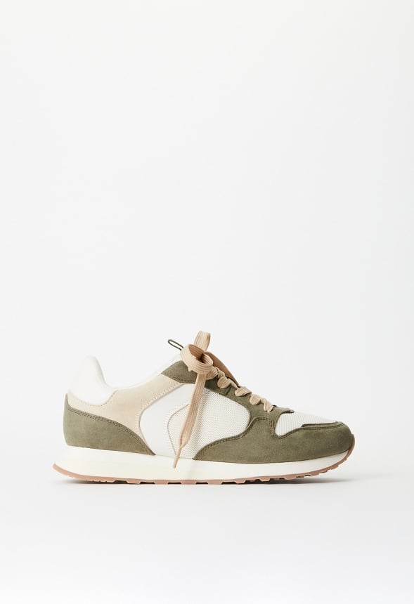 Gwen Athletic Sneaker Deep Lichen Green Multi