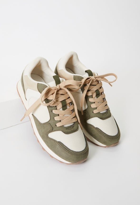Gwen Athletic Sneaker Deep Lichen Green Multi