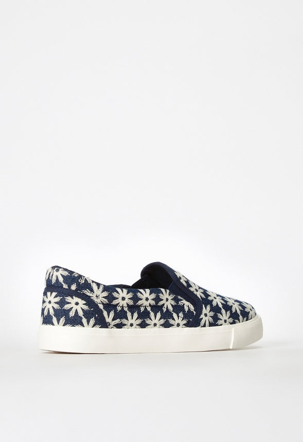 Lexy Slip-On Sneaker Blue Ashes Floral
