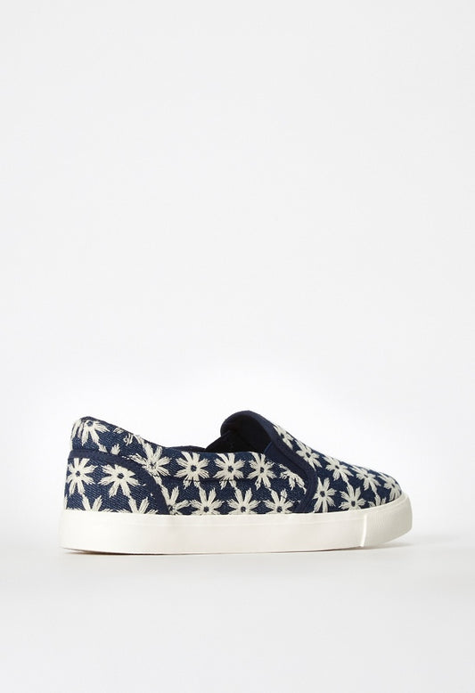 Lexy Slip-On Sneaker Blue Ashes Floral