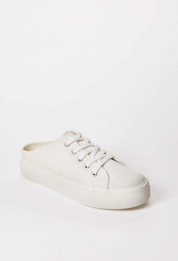 Macy Flatform Sneaker White