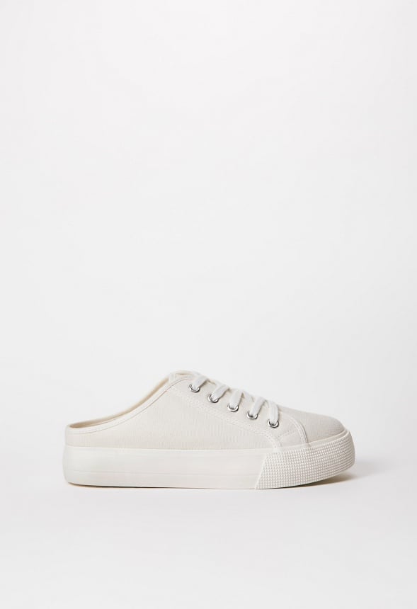 Macy Flatform Sneaker White