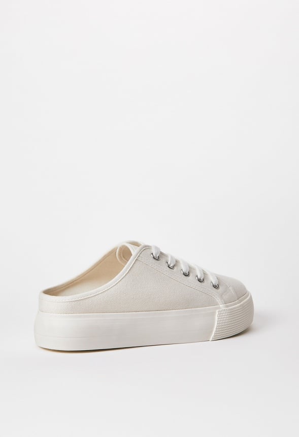 Macy Flatform Sneaker White